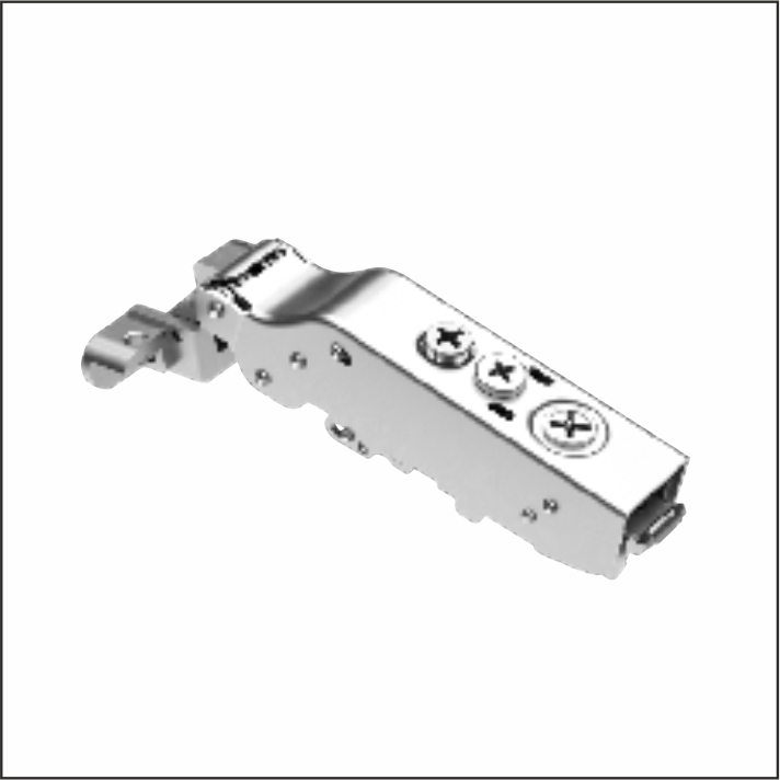 петля Pivot Pro, полувнешняя для алюм. рамки, 110° /жартылай іштей топса, алюм. жақтауға арналған, 110°