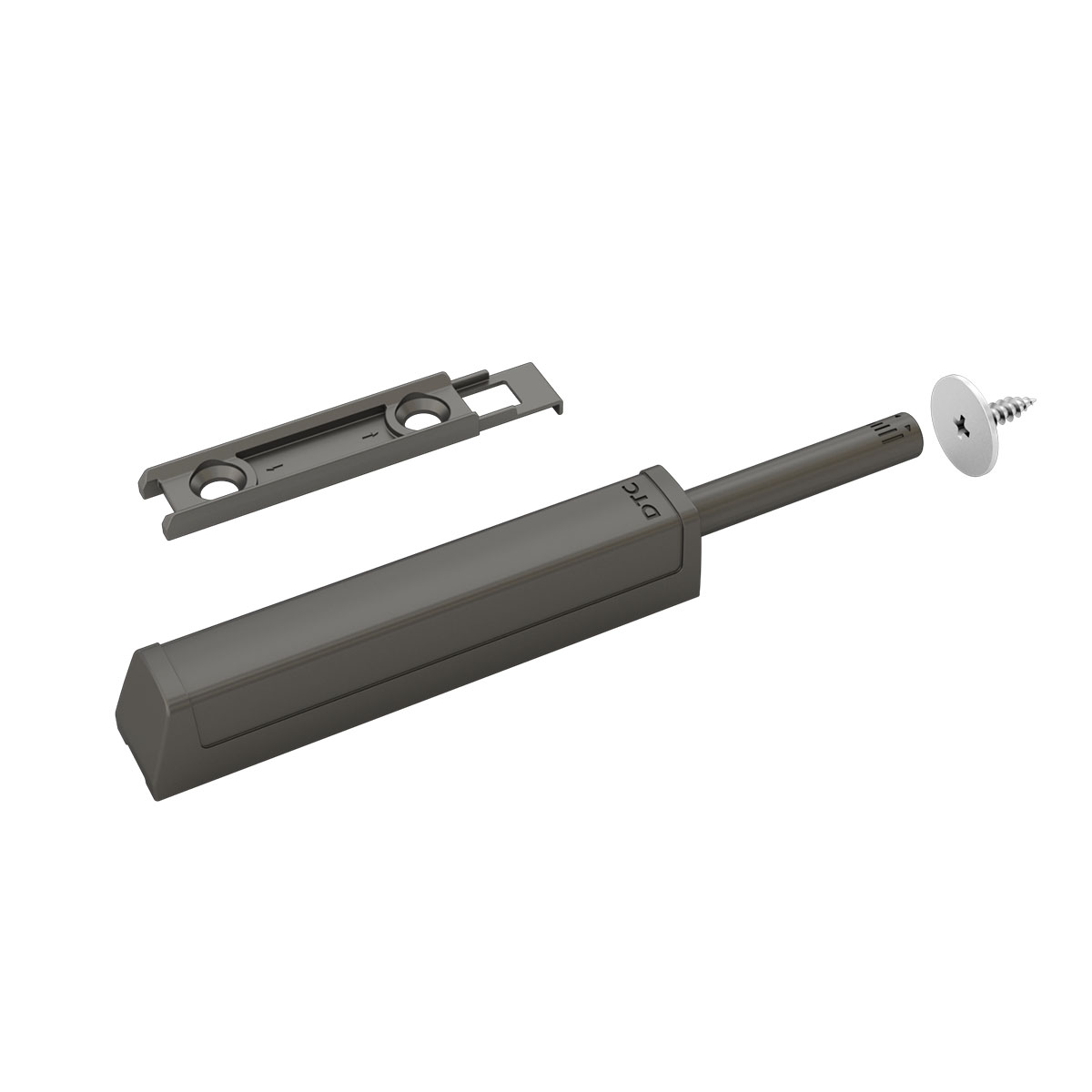 Толкатель Push Latch, с магнитом, накладной, 39,7 мм