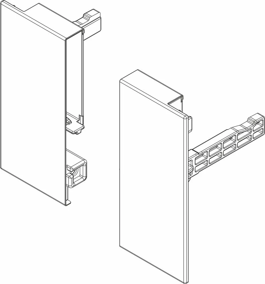Крепления для вн. ящика HB 127мм