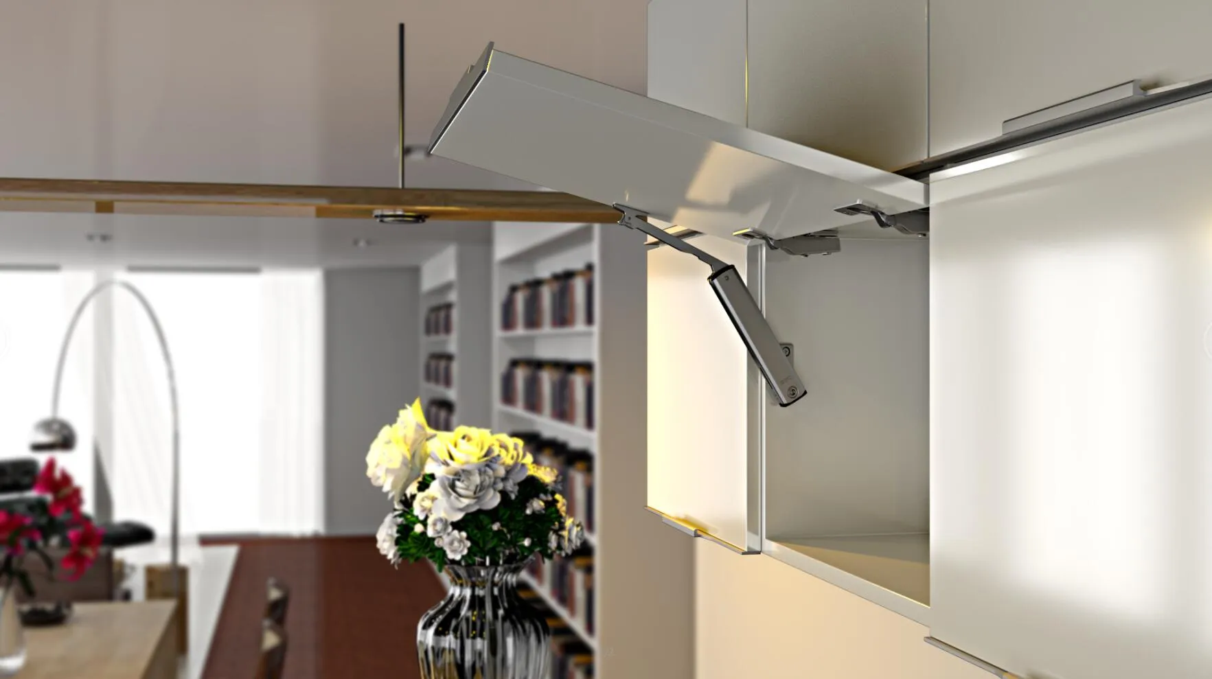 Открывание от нажатия - Push