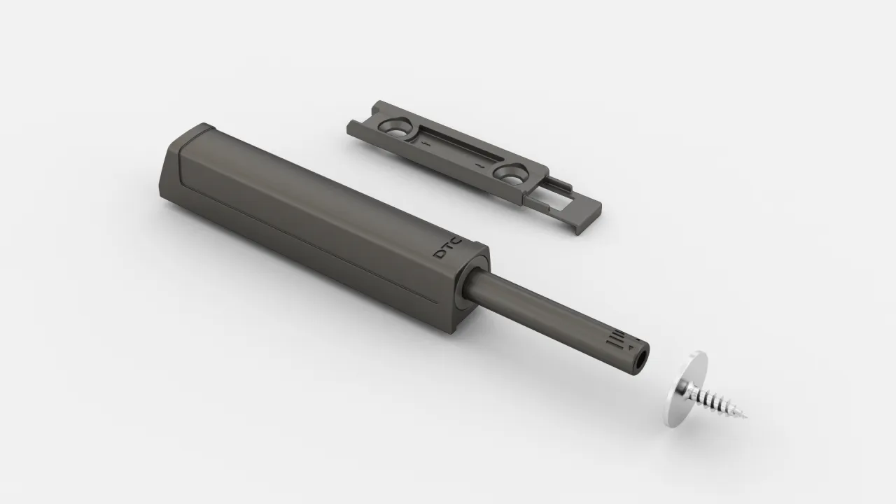 Толкатель без магнита и крестовая монтажная планка